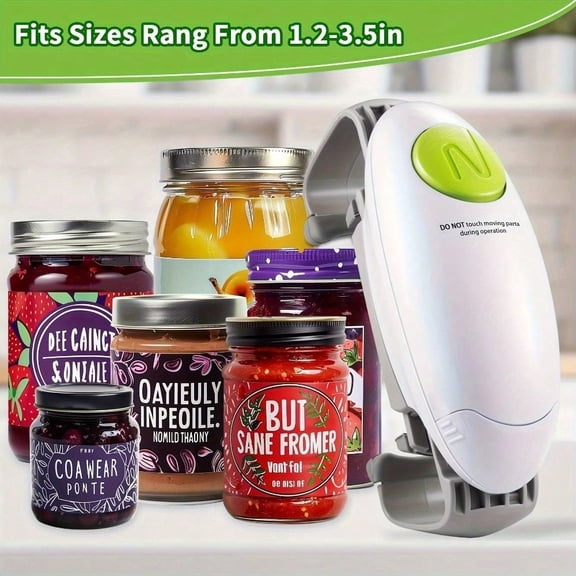 Double-Handled Jar Opener for All Jar Sizes, Green, Colorful Packaging, Home Kitchen Tool