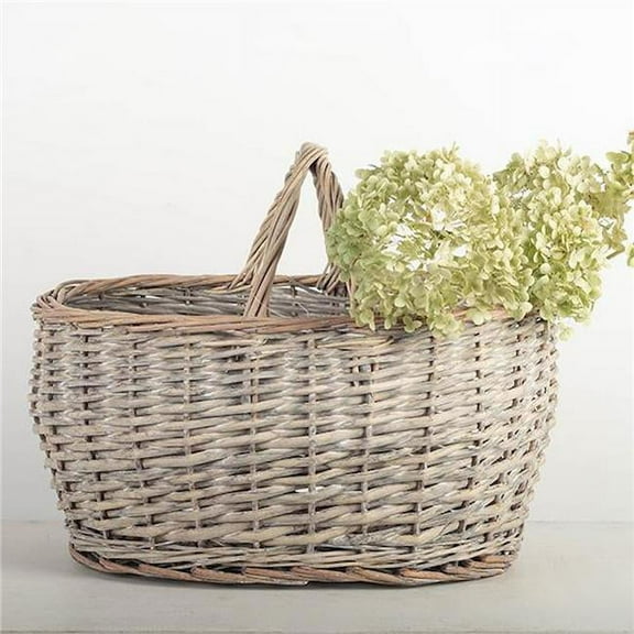 Double Handled Willow Basket