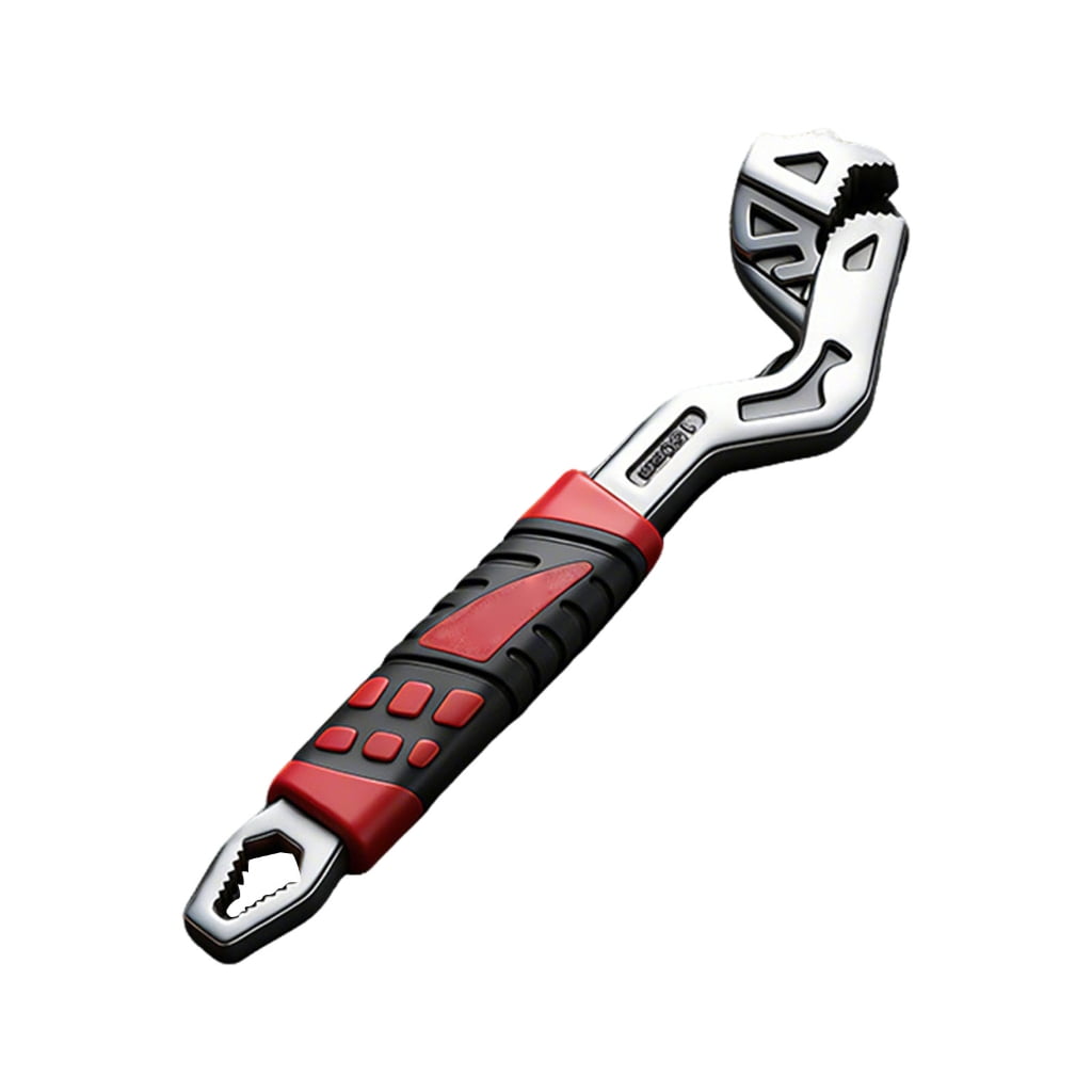 Double Head Auto Locking Adjustable Wrench for Various Nut and Pipe Sizes up to 41mm