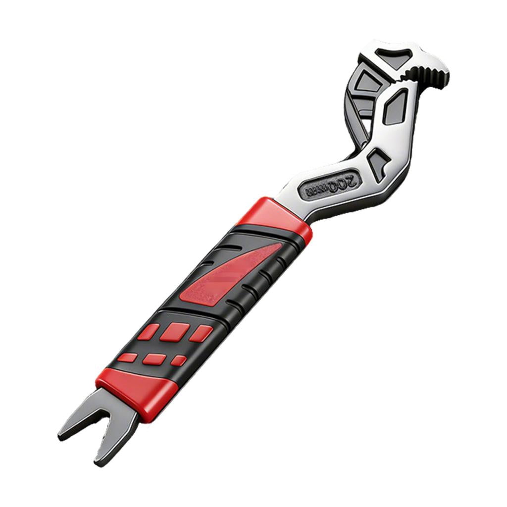 Double Head Auto Locking Adjustable Wrench for Various Nut and Pipe Sizes up to 41mm