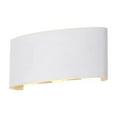 thumbnail image 1 of Double-Head Curved Wall Sconce Modern Bedroom Lamp with Warm White Light Aluminum Material 22*8.5*5.5cm, 1 of 4