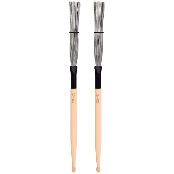 Dampeners Double Head Drum Brush for Drummer Playing