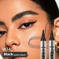 thumbnail image 1 of Double Head Eyebrow Pencil, Waterproof Eyebrow Pen, Long Lasting Liquid Eyebrow Pencil with Fine Nib and Brush, Natural Simulated Wild Eyebrow Makeup, Durable Sweat Resistant formula, 1 of 4