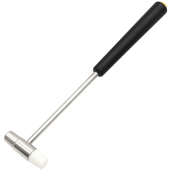 Double Head Mini Jewelry Rubber Mallet, Small Portable Craft Hammer, Lightweight Hand Tool for Jewelry Making, Leather Craft, Woodworking, Furniture Assembly and DIY Handicrafts