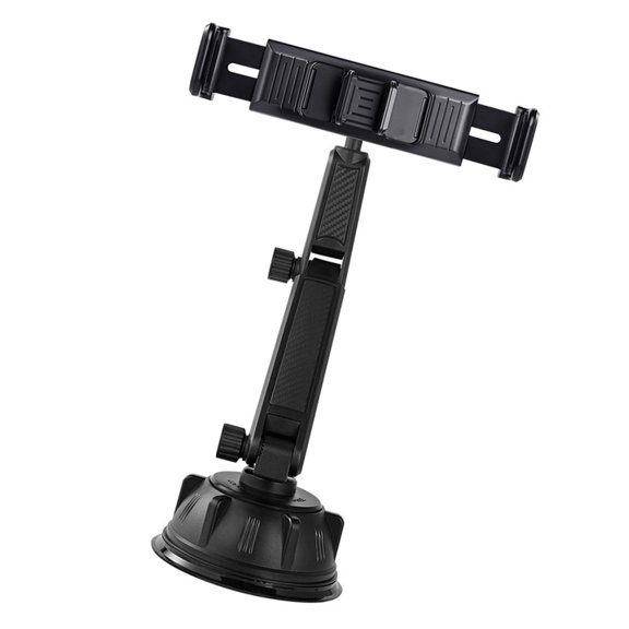 Double Head Phone Mount With Strong Suction Cup Adjustable For Stable Car Navigation And Video Recording
