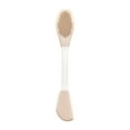 thumbnail image 1 of Double Head Silicone Mask Brush - Pore Cleansing Tool Deep Exfoliating Blackhead Remover Mud Mask Applicator Professional Beauty Tool(Yellow), 1 of 6