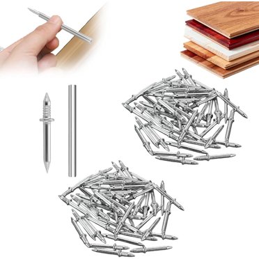 500-Piece Invisible Skirting Board Nails Kit With Sleeve Tool - No-Mark Baseboard Installation