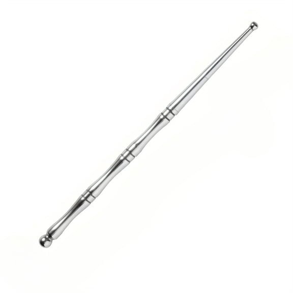 Double Head Stainless Steel Massager, Acupressure Tool for Face Foot Back Neck, Manual