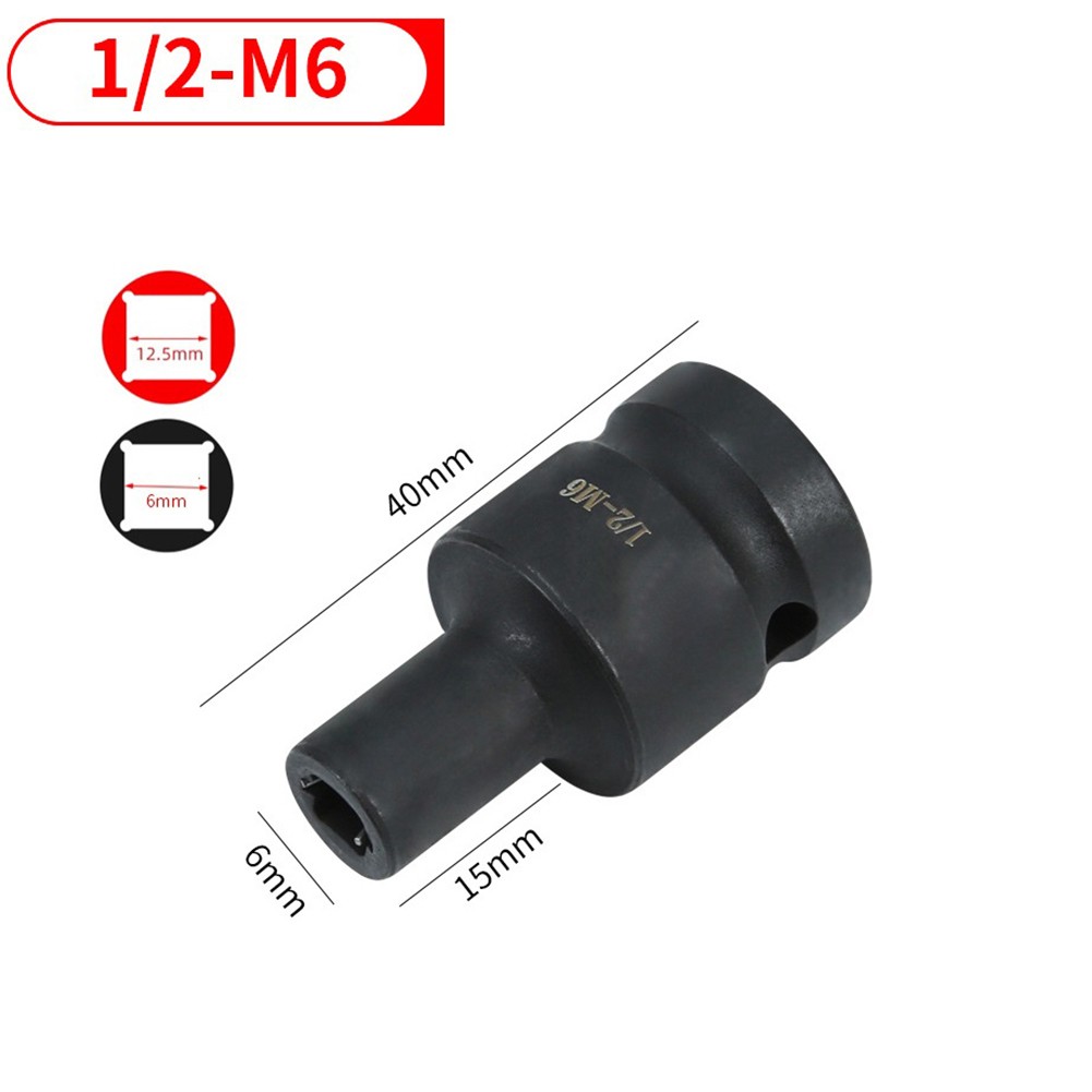 Double head Suqare Tap Socket 1/2inch driver for Pneumatic ratchet ...