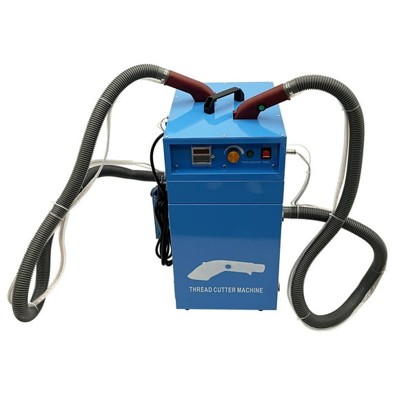 Double Head Thread Suction Slitter Cutter Thread Trimmer Cutting Machine