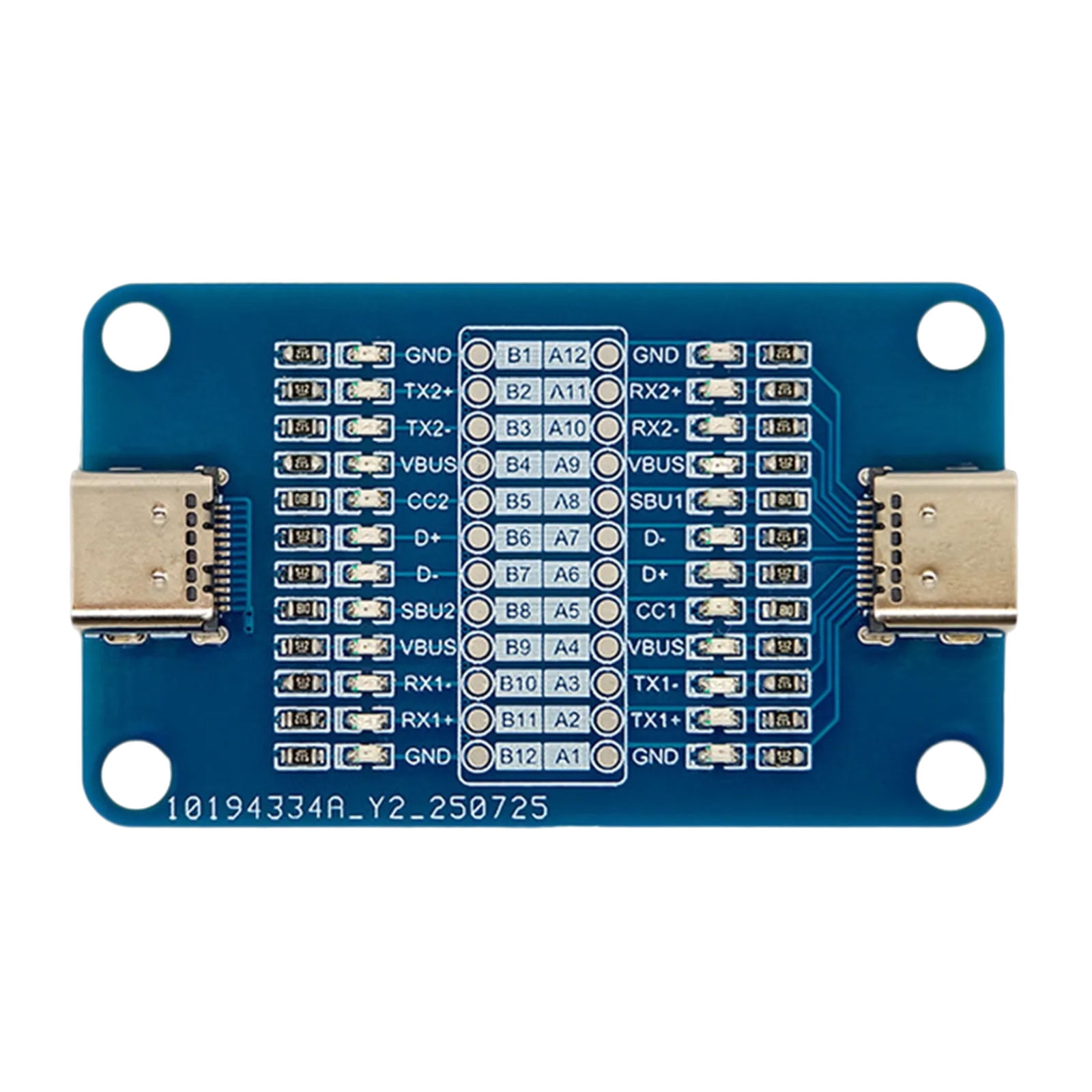Double Head Type C Cable Tester Module Type C Board Lightweight FR4 ...