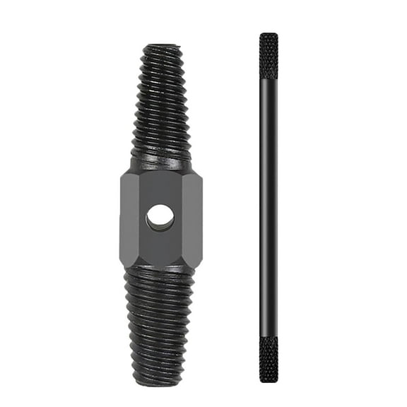 Double Head Water Pipe Extractor Tool Set  Triangular Sliding Tooth Screw Removal, Hand Tap Set for Broken Thread Extraction  Efficient and Durable Pipe Repair Tool for DIY and Professionals
