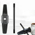 thumbnail image 1 of Double Head Water Pipe Extractor | Triangular Sliding Tooth Screw Removal Tool | Hand Tap Set for Broken Bolts & Pipes | Includes Power Lever, 1 of 8