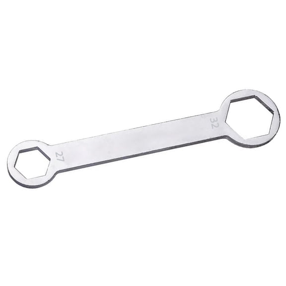 Double Head Wrench Professional Axles Wrench for Motorcycles Repair 27mm 32mm Rear Front Axles Wrench Tool