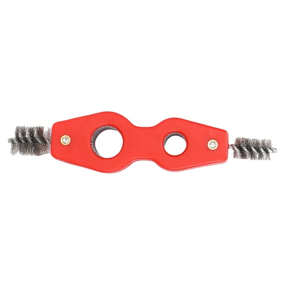 Double Headed Car Battery Terminal Brush for Easy Metal Surfaces Polishing Tool