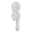 thumbnail image 1 of Double-Headed Foldable Handheld Fan - Fast Charging Portable Mini Fan with Large Capacity Battery, Silent Operation for Travel/Office/Outdoor (White)​, 1 of 6