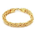 thumbnail image 1 of Double-Headed Golden Dragon Luck Bracelet, 1 of 7
