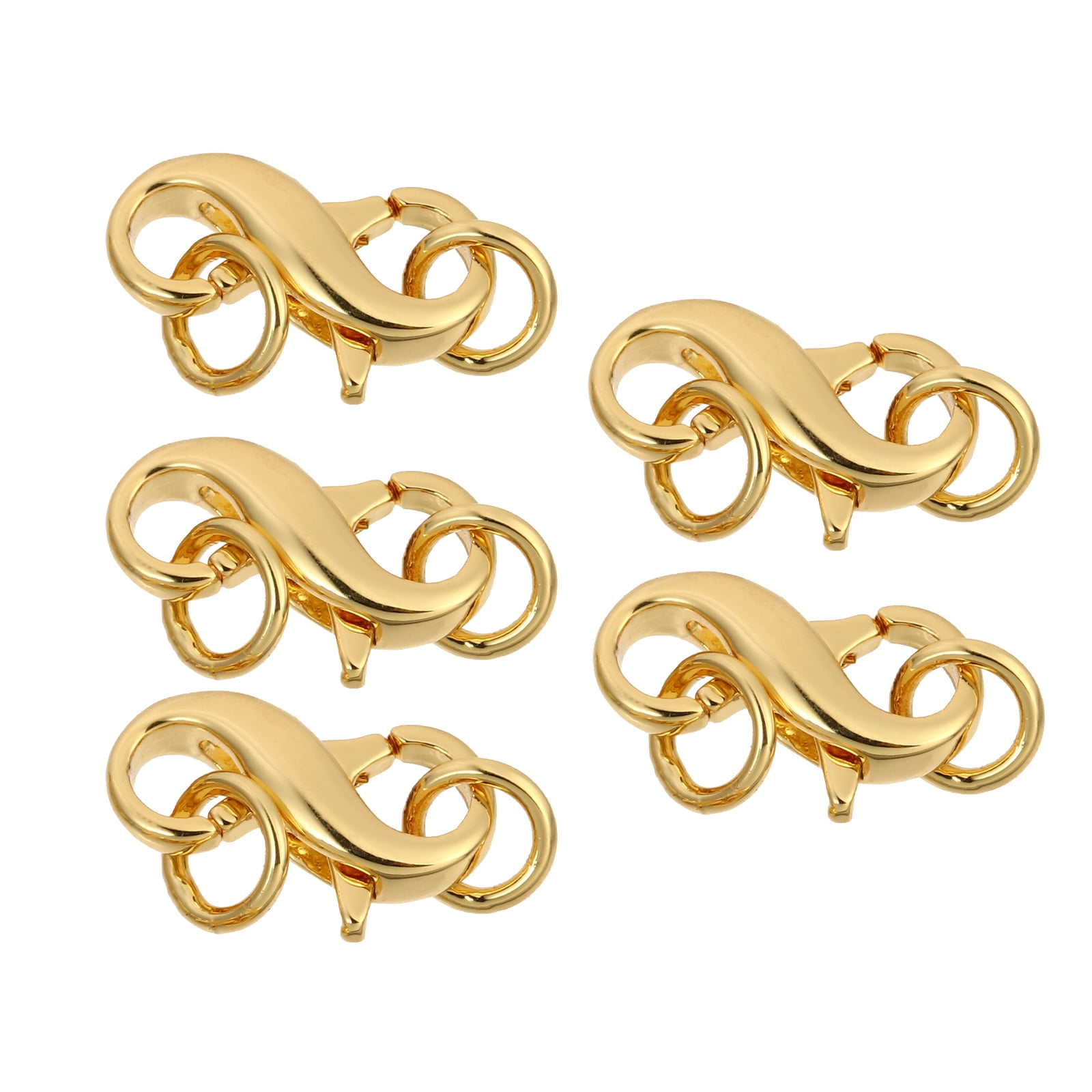 DoubleHeaded Lobster Buckle Jewerly Claw Connector Lanyard Necklace