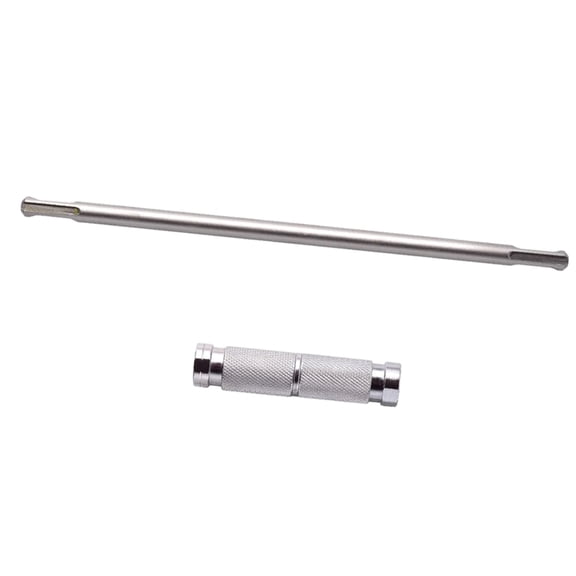 Double-Headed Round Shank Extension Rod for SDS PLUS Extension Rod Quick Release Adapter for Rotary Hammer Drill Tool
