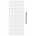 thumbnail image 1 of Double-Headed Seamless Baseboard Nails for Trim Installation, Non-Marking Skirting Thread Nails for Home DIY, Heavy Duty Mounting Screws, 50 or 100 Count Pack, 1 of 2