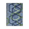 thumbnail image 1 of Double Helix 10'9" x 13'2" Area Rug In Color Emerald, 1 of 2