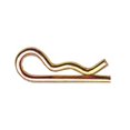 thumbnail image 1 of double hh mfg 50840 5 Pack, 0.093 -Inch x 2 -Inch, Yellow Zinc Plated, Hitch Pin Clip, 1 of 1