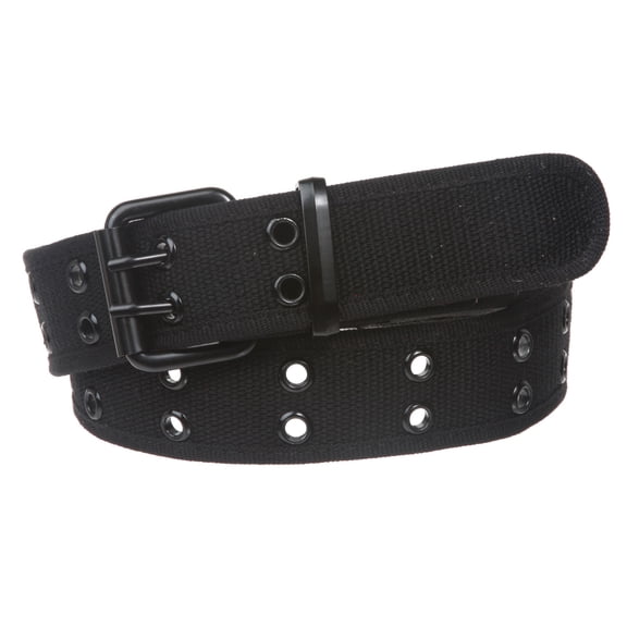 Double Hole Grommets Canvas Web Belt