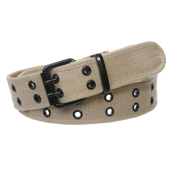 Double Hole Grommets Canvas Web Belt
