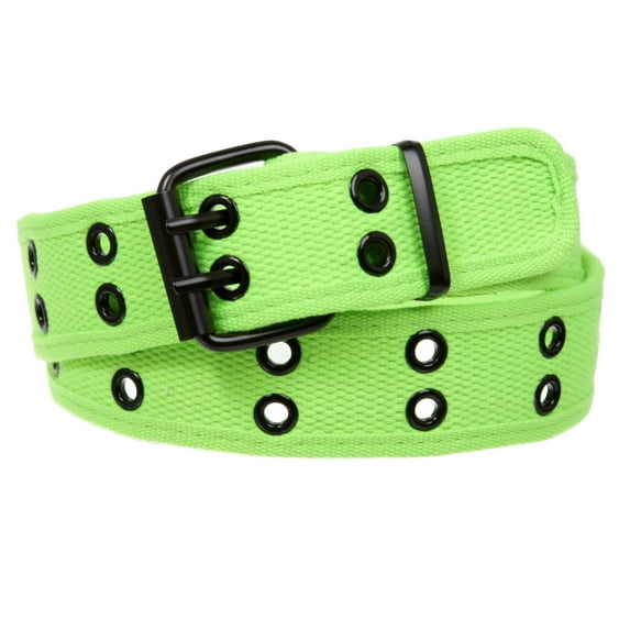Double Hole Grommets Canvas Web Belt