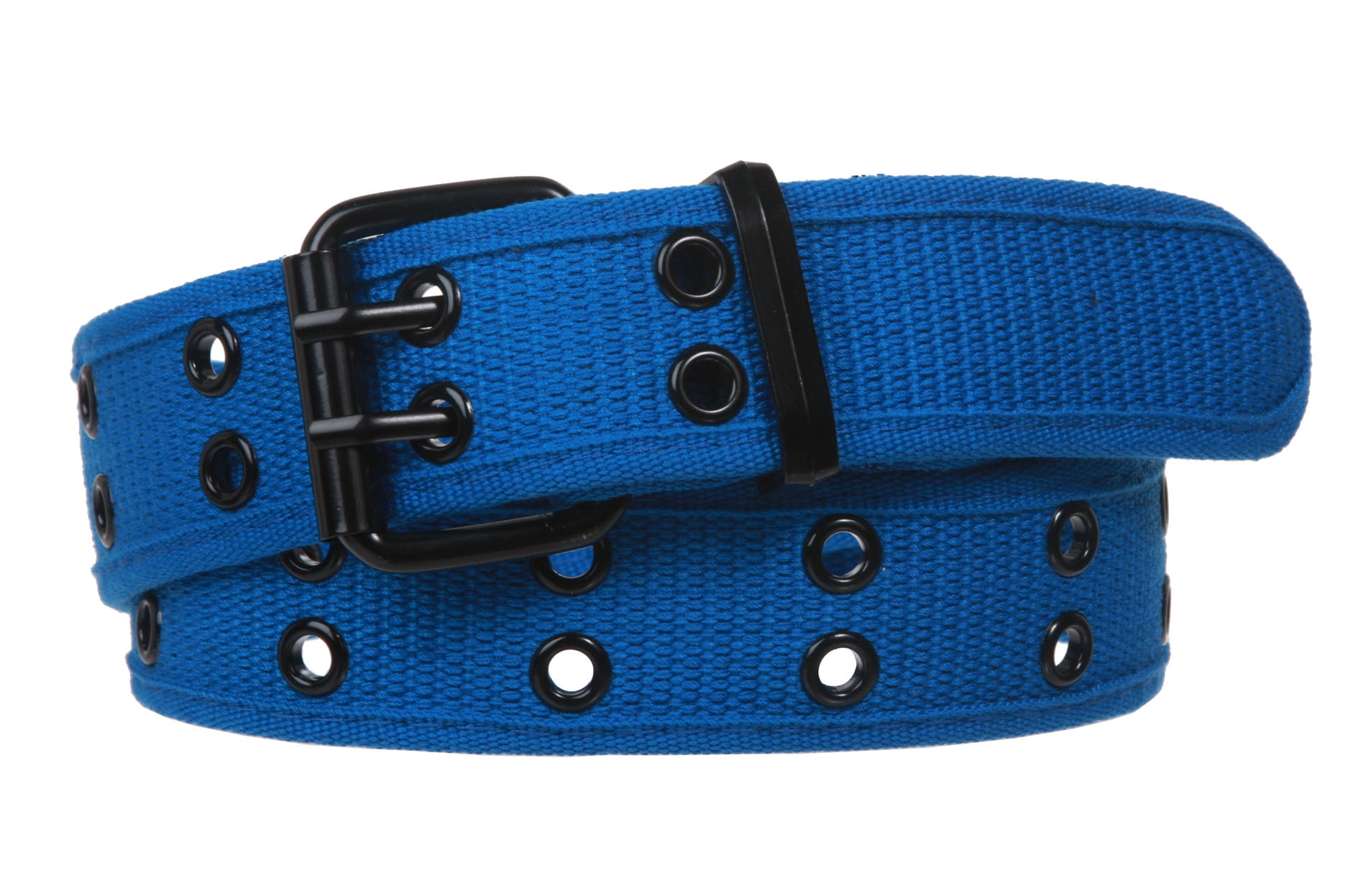 Double Hole Grommets Canvas Web Belt - Walmart.com display picture 3