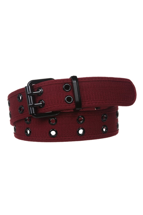 Double Hole Grommets Canvas Web Belt