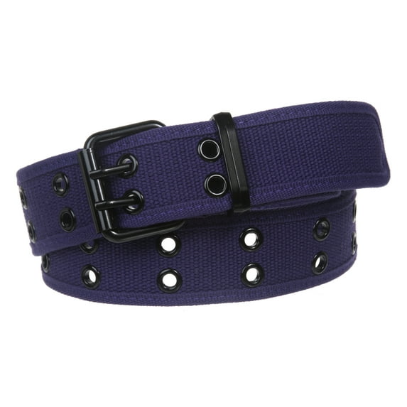Double Hole Grommets Canvas Web Belt