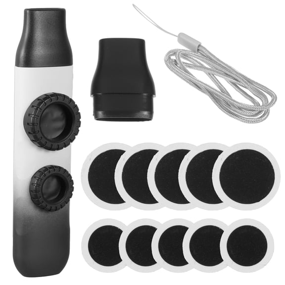 CHICHUMID 1Set Adjustable Black Kazoo for Adults Portable and Reliable Performance Mouth Instrument