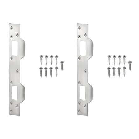 Double Hole Reinforced Plate Heavy Metal Door Lock Reinforcement For Home And Commercial Use
