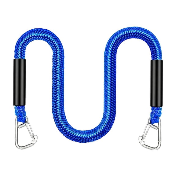Double Hook Bungees Dock Line Heavy-Type Elastics Mooring Rope Floating Docking Cord For Motorboat Kayaks Marine