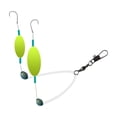 thumbnail image 1 of Double-Hook Reverse Bottom Rig for Surf Fishing Saltwater Freshwater Big Game Fishing Attractants Anglers, 1 of 4