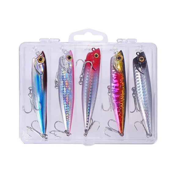 Double Hook Slow Sinking Artificial Baits With Flexible Tail Realistic Swimming Lures For Enhances Catching Rate