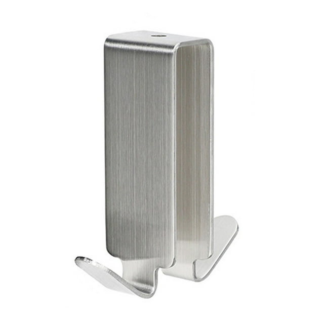 Double Hooks For Glass Shower Door, Towel Hooks Over The Bathroom Glass ...