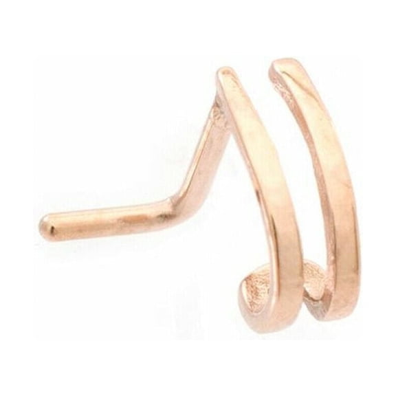 Double Hoop Nose Ring for Single Piercing 20ga 18ga- Sold Each
