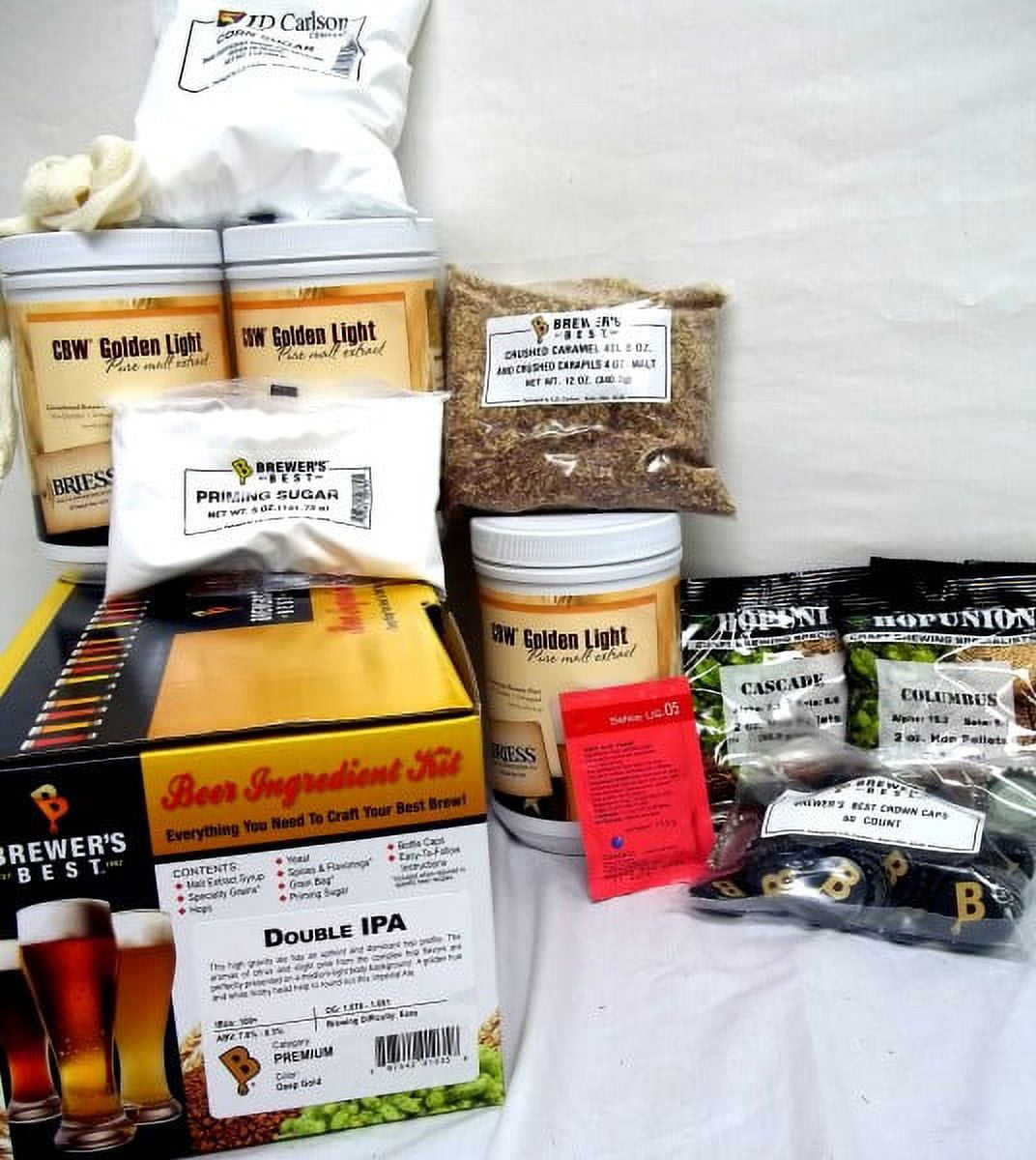 Double IPA by Brewers Best beer ingredient kit makes 5 gal Premium