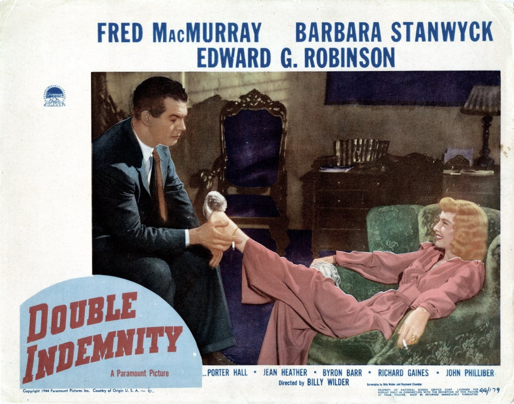 Double Indemnity U Canvas Art - (28 x 22)