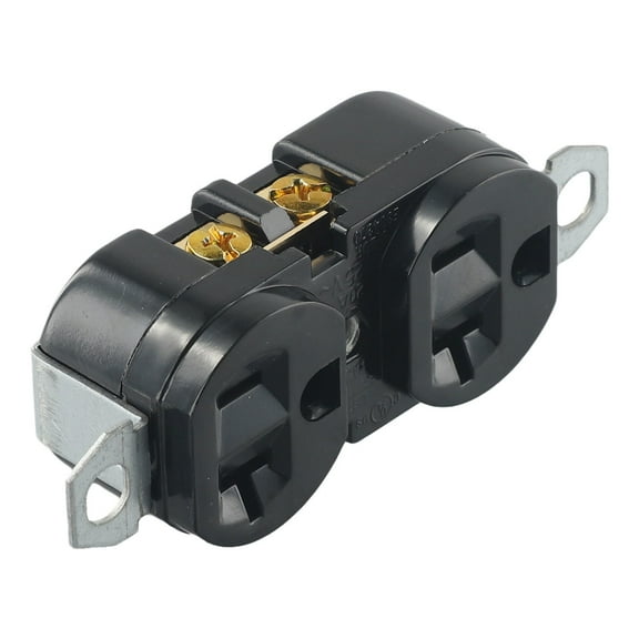 Double Industrial Plug Socket 20A 125V Double Industrial Plug For Commercial Industrial Locations E-09 Generator Socket