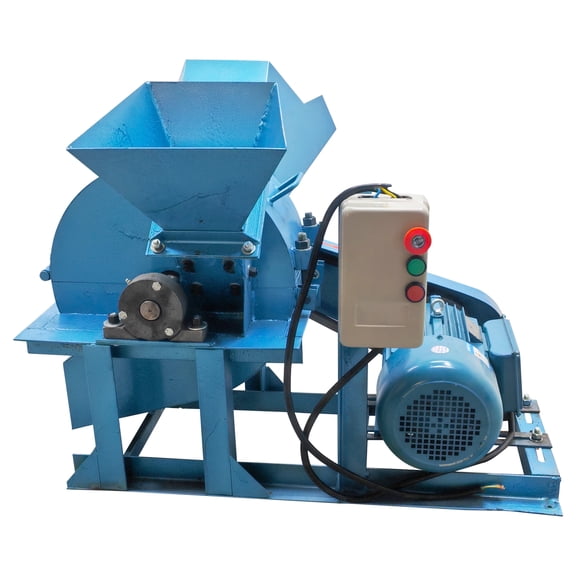 Double Inlet Wood Crusher Sawdust and Branch Crusher for Crushing the Branches Single Phase 220V 4.5KW