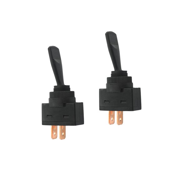Double Insulated On/Off Toggle Switch 2 Pack Composite Material