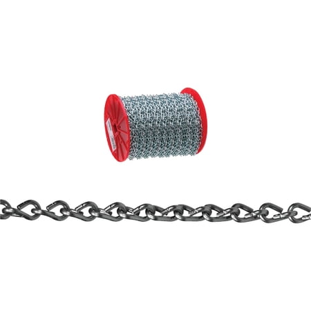 Cooper Hand Tools Double Jack Chain Number 16 - Black - 200 Ft — Residential Use, Standard Application