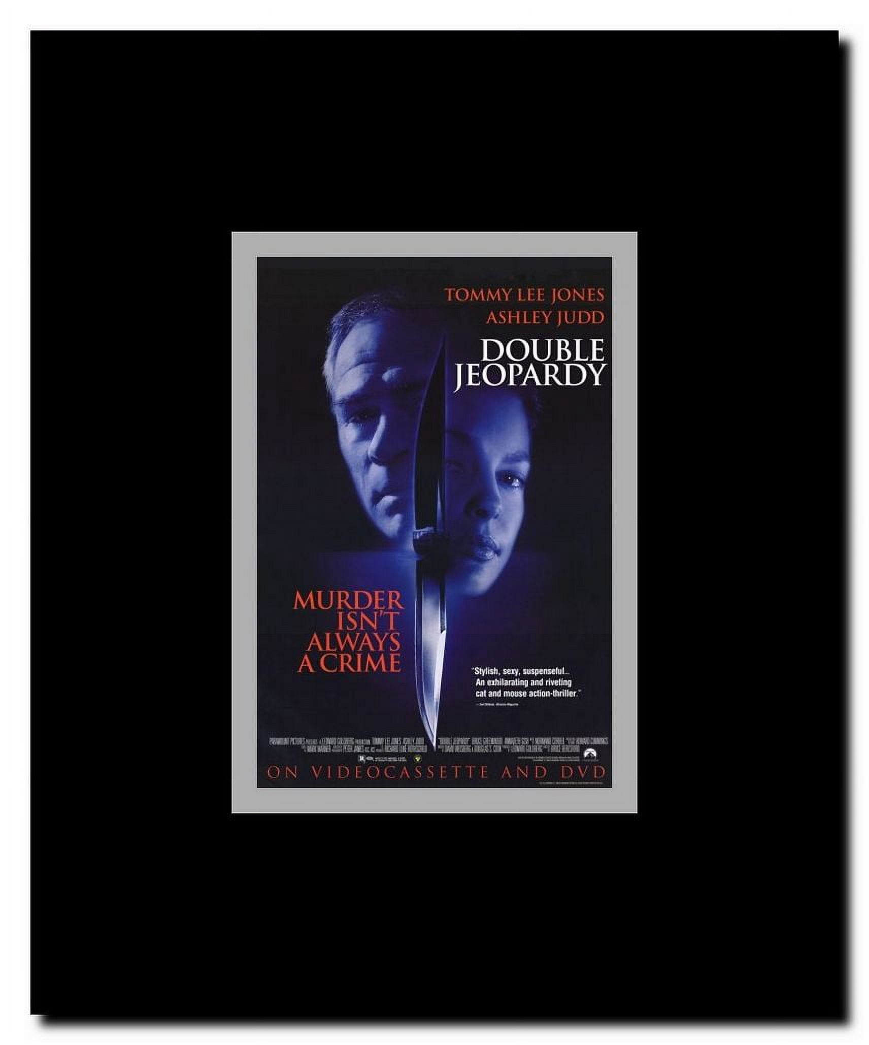 Double Jeopardy Framed Movie Poster