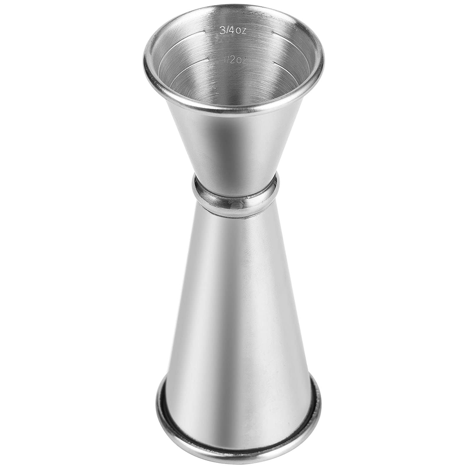 Lnkoo Double Jigger, Shot Glass Measuring Cup, Stainless Steel Cocktail Jigger, Jigger for Bartending, Beautiful Double Cocktail Bar Tools for Bar