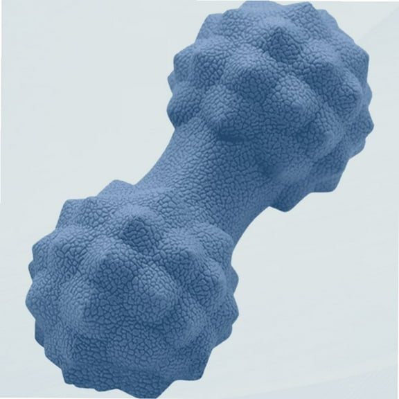 Double Lacrosse Ball Massage -Deep Tissue Peanut Massage Roller Tool Trigger Point Therapy for Hips, Back, Spine, Legs, Shoulder, Neck and Self Myofascial Release (Blue)