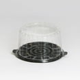 thumbnail image 1 of Double Layer 7 Inch High Dome Plastic Cake Containers/Case of 100, 1 of 3