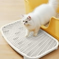 thumbnail image 1 of Double-Layer Cat Litter Mat-Mess-Free Trapping Pad for Litter Box, Non-Slip Base, 1 of 1